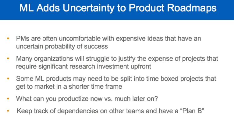 ML Adds Uncertainty to Product Roadmaps 768x