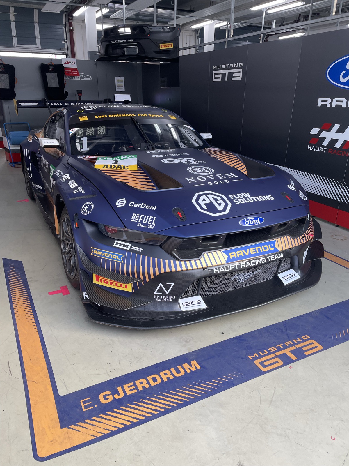 Ford Mustang GT3 da Haupt Racing Team