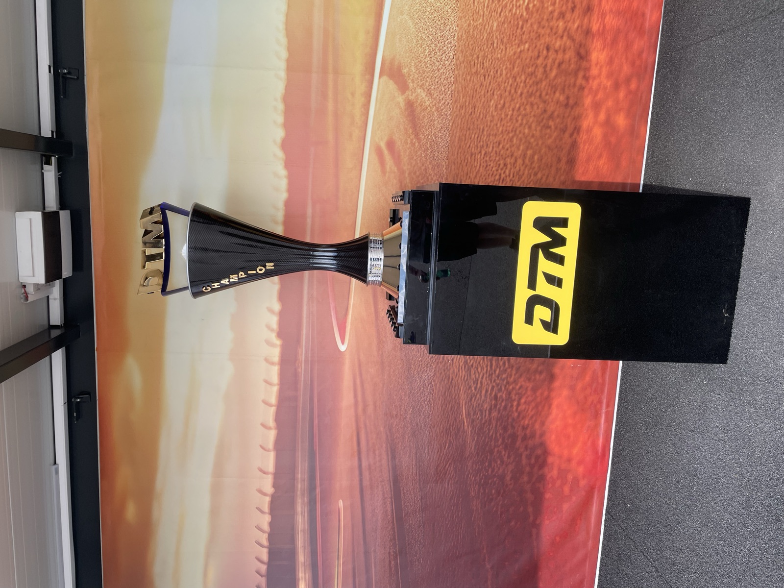 Troféu de campeão da DTM em exposição